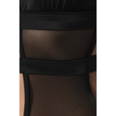 'Aglaya' schwarz monokini mit Ausschnitten